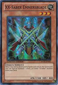 XX-Saber Emmersblade HASE-EN001 card from Hidden Arsenal 4