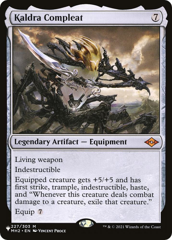 Kaldra Compleat 227/303 card from The List Reprints