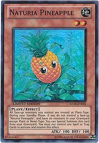 Naturia Pineapple HASE-EN002 card from Hidden Arsenal 4