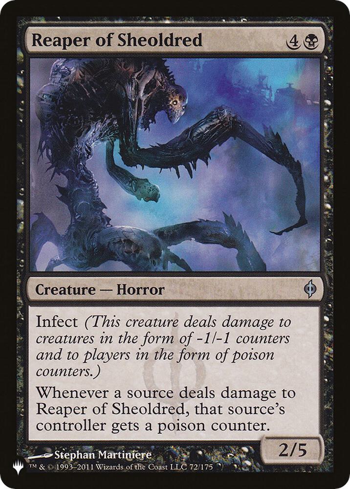 Reaper of Sheoldred 72/175 card from The List Reprints