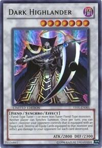 Dark Highlander YF01-EN001 card from Yu-Gi-Oh! 5D's Manga Promotional Cards