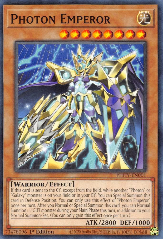 Photon Emperor PHHY-EN001 card from Photon Hypernova