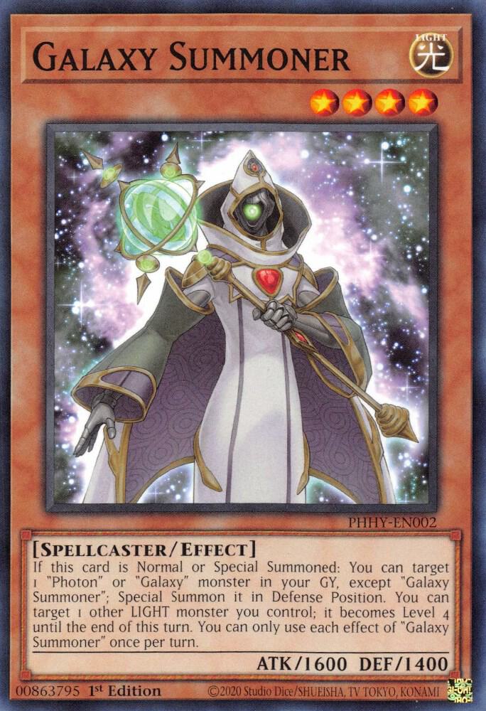 Galaxy Summoner PHHY-EN002 card from Photon Hypernova