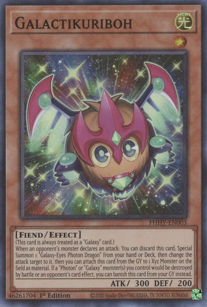 Galactikuriboh PHHY-EN003 card from Photon Hypernova