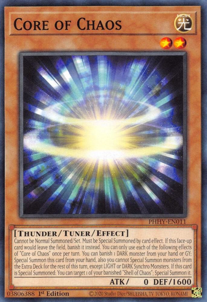 Core of Chaos PHHY-EN011 card from Photon Hypernova