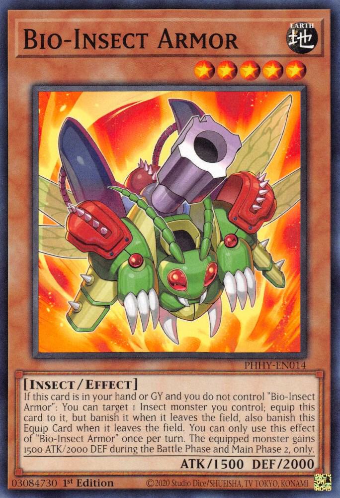 Bio-Insect Armor PHHY-EN014 card from Photon Hypernova