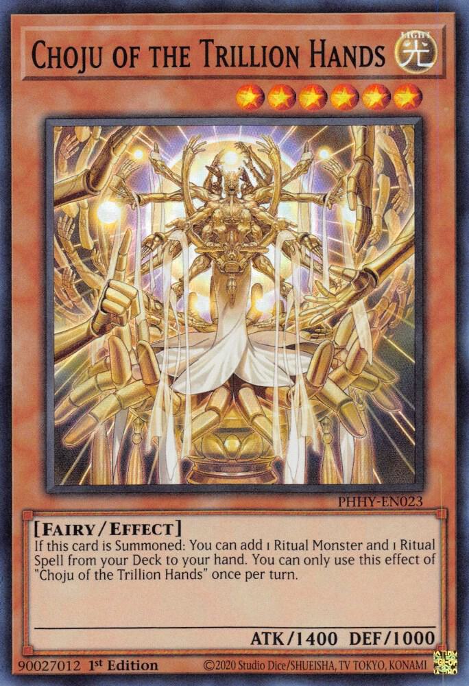 Choju of the Trillion Hands PHHY-EN023 card from Photon Hypernova