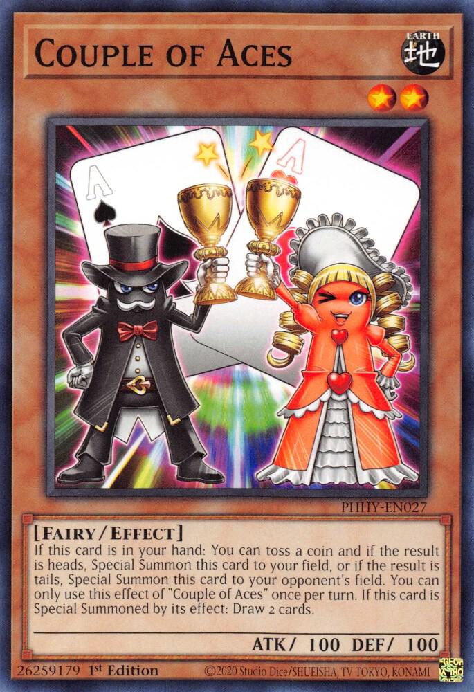 Couple of Aces PHHY-EN027 card from Photon Hypernova