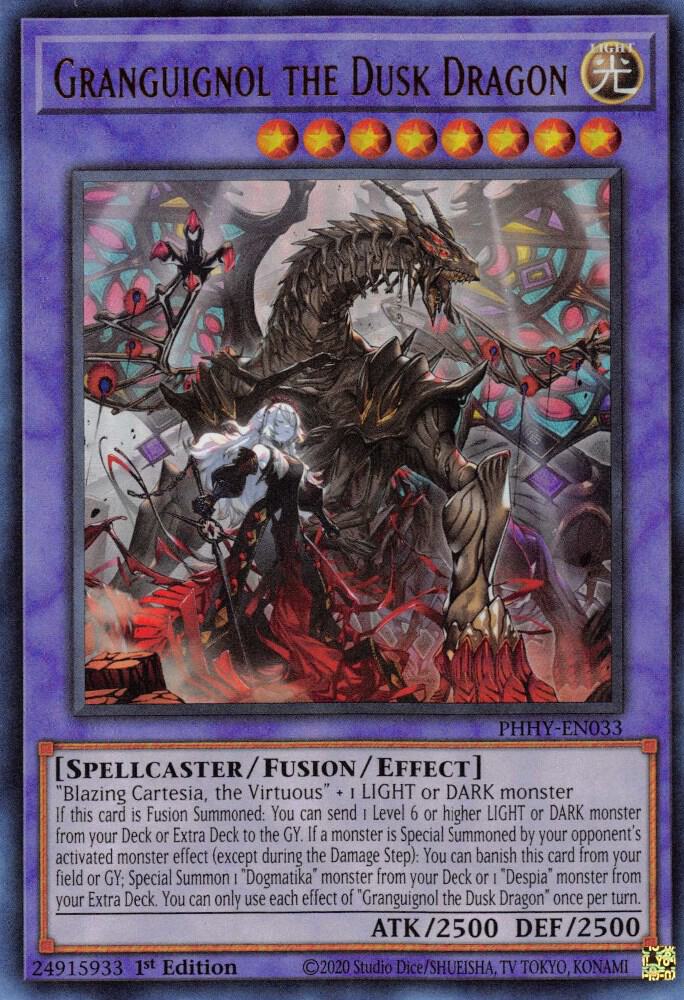 Granguignol the Dusk Dragon PHHY-EN033 card from Photon Hypernova