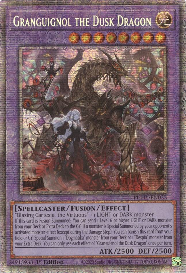Granguignol the Dusk Dragon (Starlight Rare) PHHY-EN033 card from Photon Hypernova