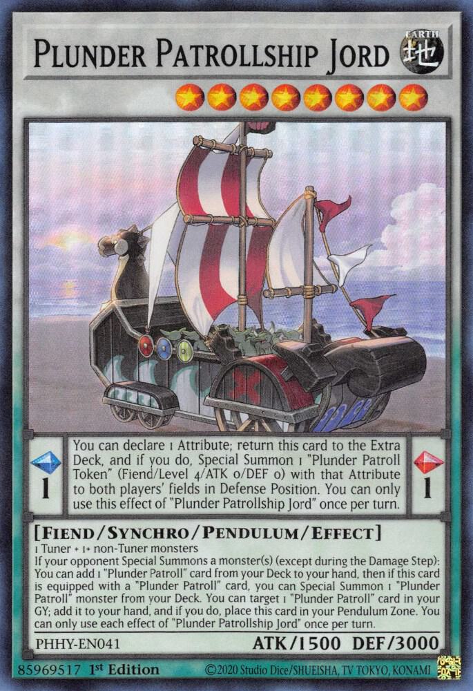 Plunder Patrollship Jord PHHY-EN041 card from Photon Hypernova