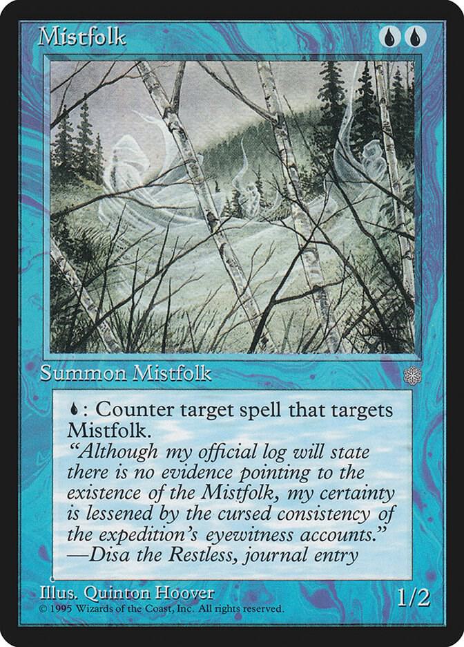 Mistfolk card from Ice Age