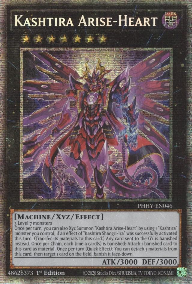 Kashtira Arise-Heart (Starlight Rare) PHHY-EN046 card from Photon Hypernova