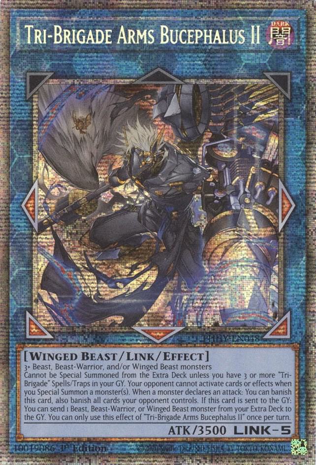 Tri-Brigade Arms Bucephalus II (Starlight Rare) PHHY-EN048 card from Photon Hypernova