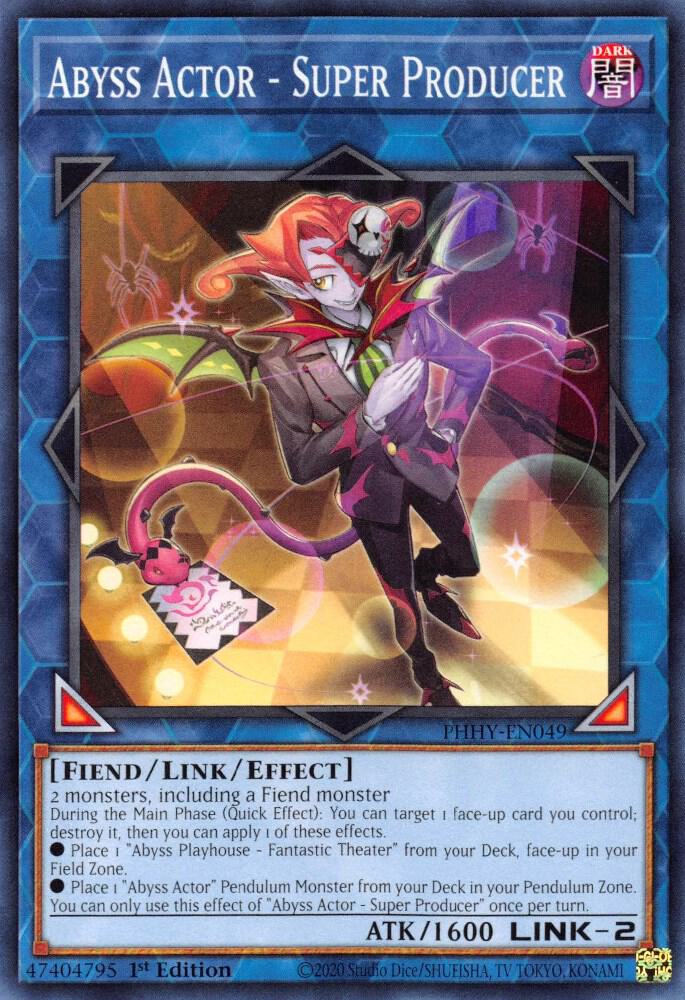 Abyss Actor - Super Producer PHHY-EN049 card from Photon Hypernova