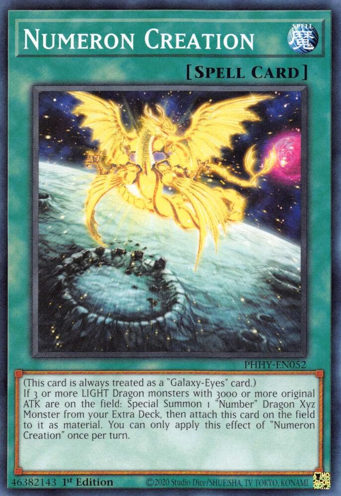Numeron Creation PHHY-EN052 card from Photon Hypernova