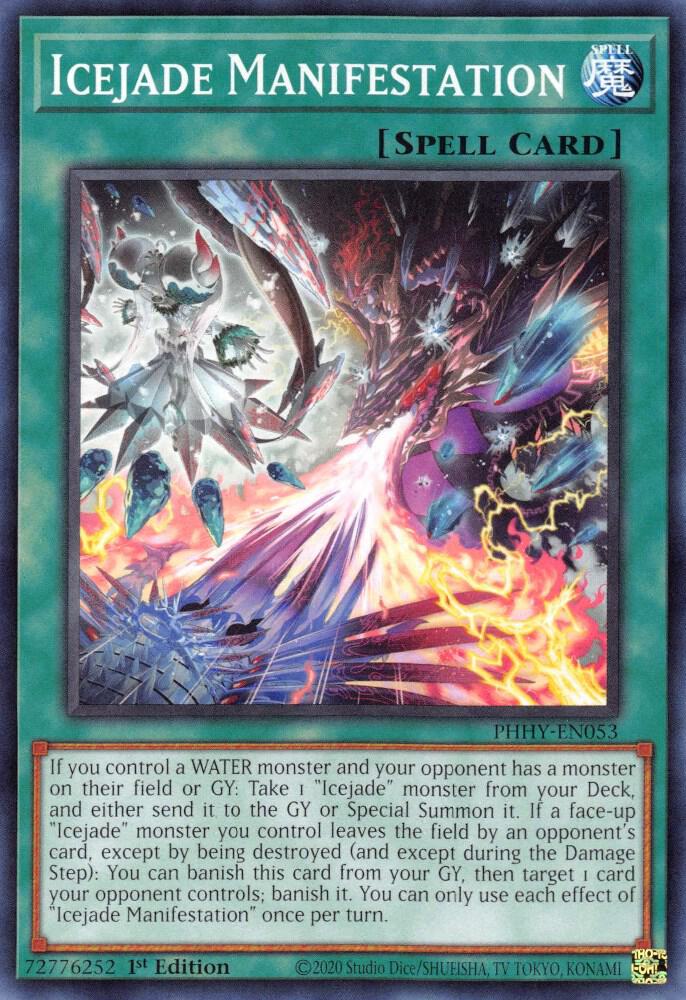 Icejade Manifestation PHHY-EN053 card from Photon Hypernova