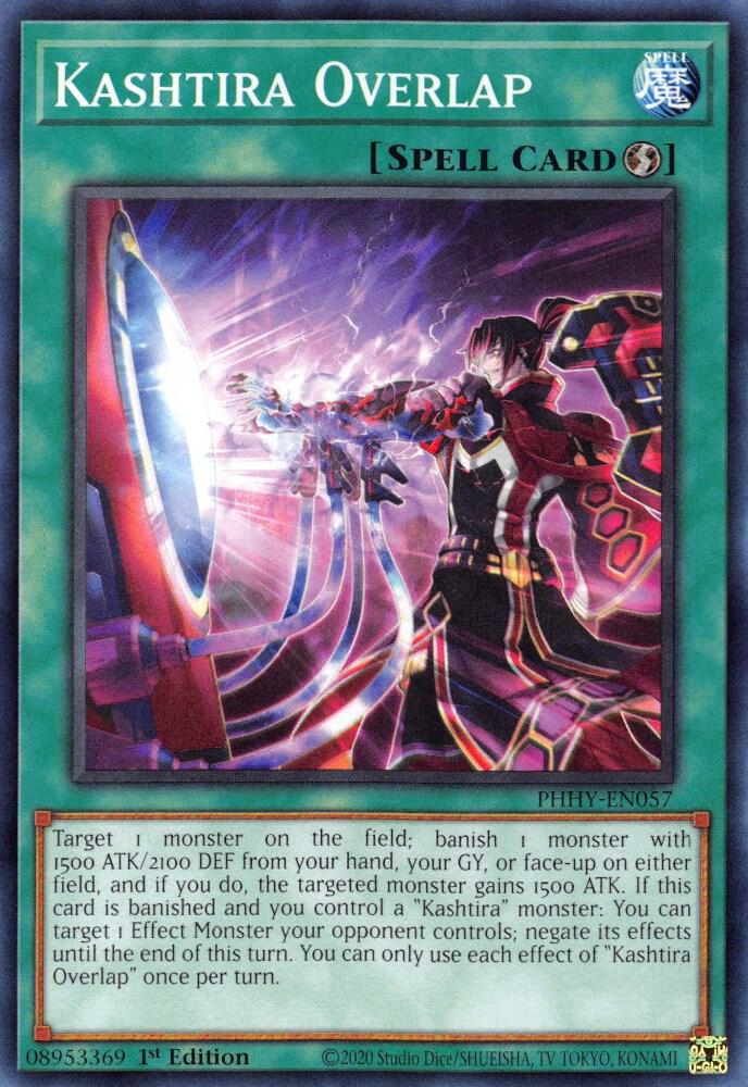 Kashtira Overlap PHHY-EN057 card from Photon Hypernova