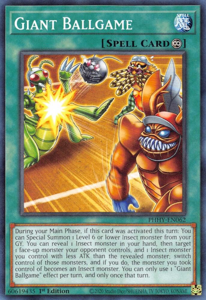 Giant Ballgame PHHY-EN062 card from Photon Hypernova