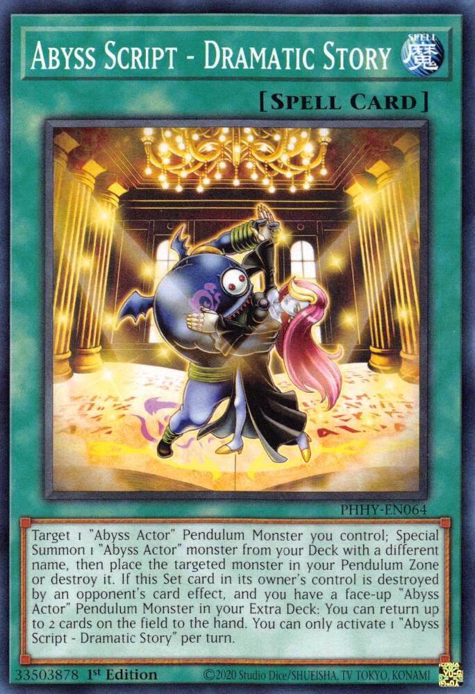 Abyss Script - Dramatic Story PHHY-EN064 card from Photon Hypernova