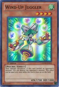 Wind-Up Juggler GENF-EN015 card from Generation Force
