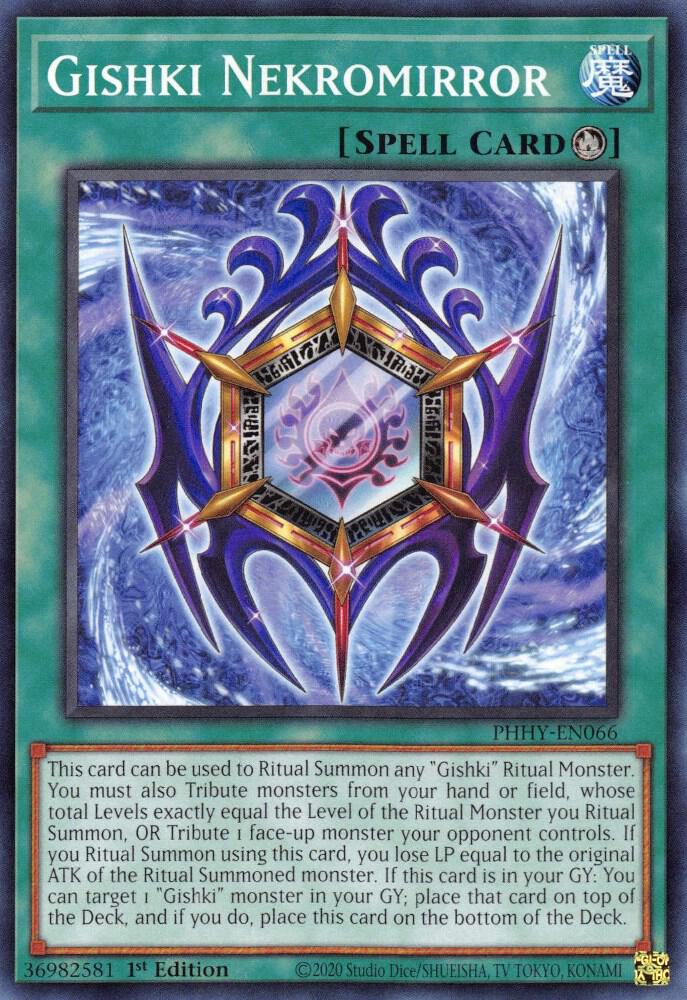 Gishki Nekromirror PHHY-EN066 card from Photon Hypernova