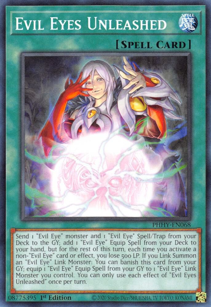 Evil Eyes Unleashed PHHY-EN068 card from Photon Hypernova