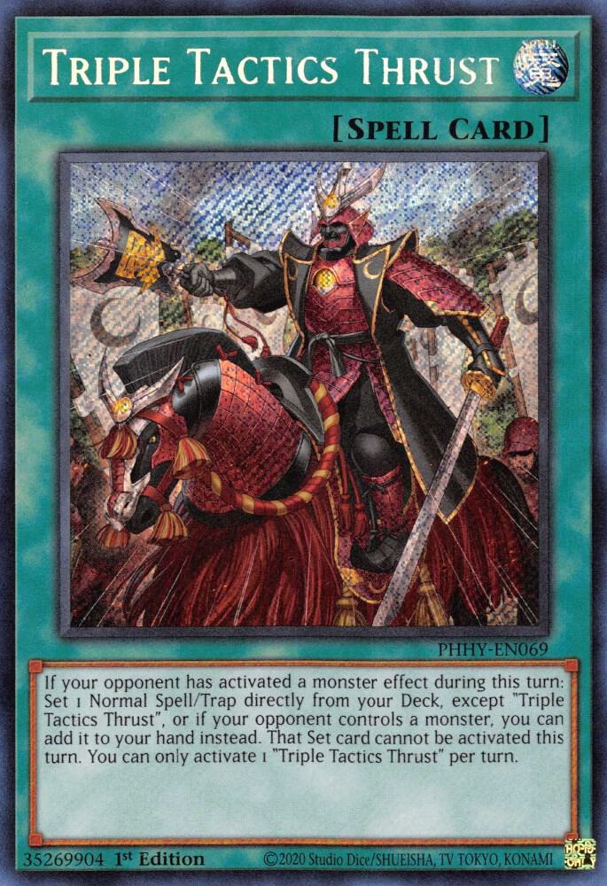 Triple Tactics Thrust PHHY-EN069 card from Photon Hypernova