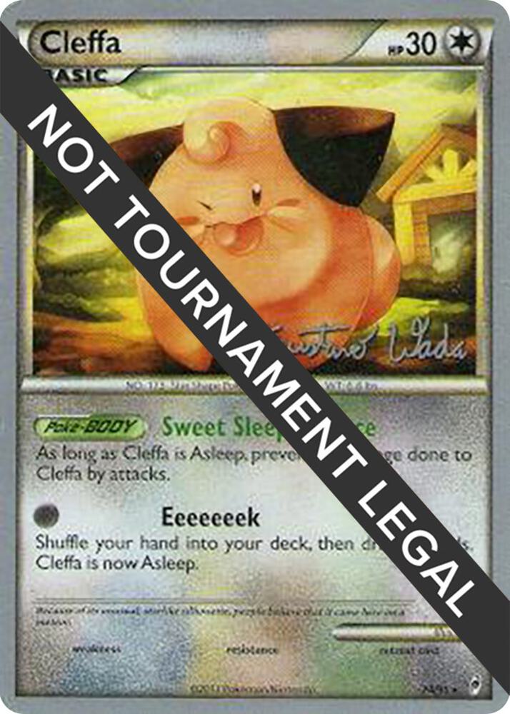 Cleffa - 2011 (Gustavo Wada) 24/95 card from World Championship Decks