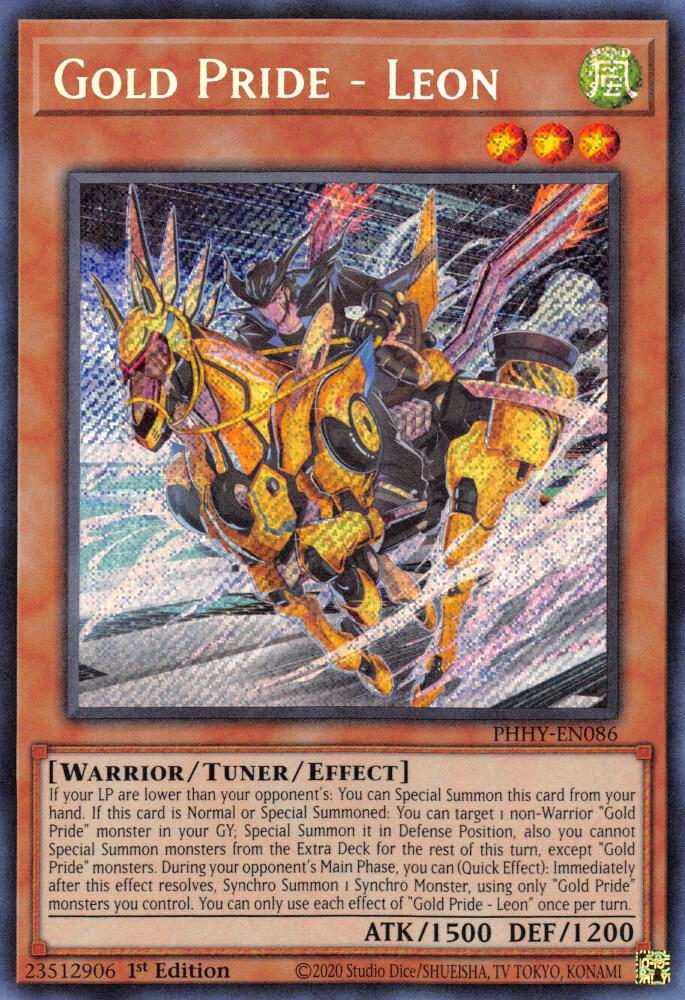 Gold Pride - Leon PHHY-EN086 card from Photon Hypernova