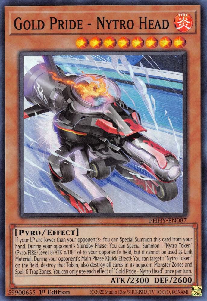 Gold Pride - Nytro Head PHHY-EN087 card from Photon Hypernova