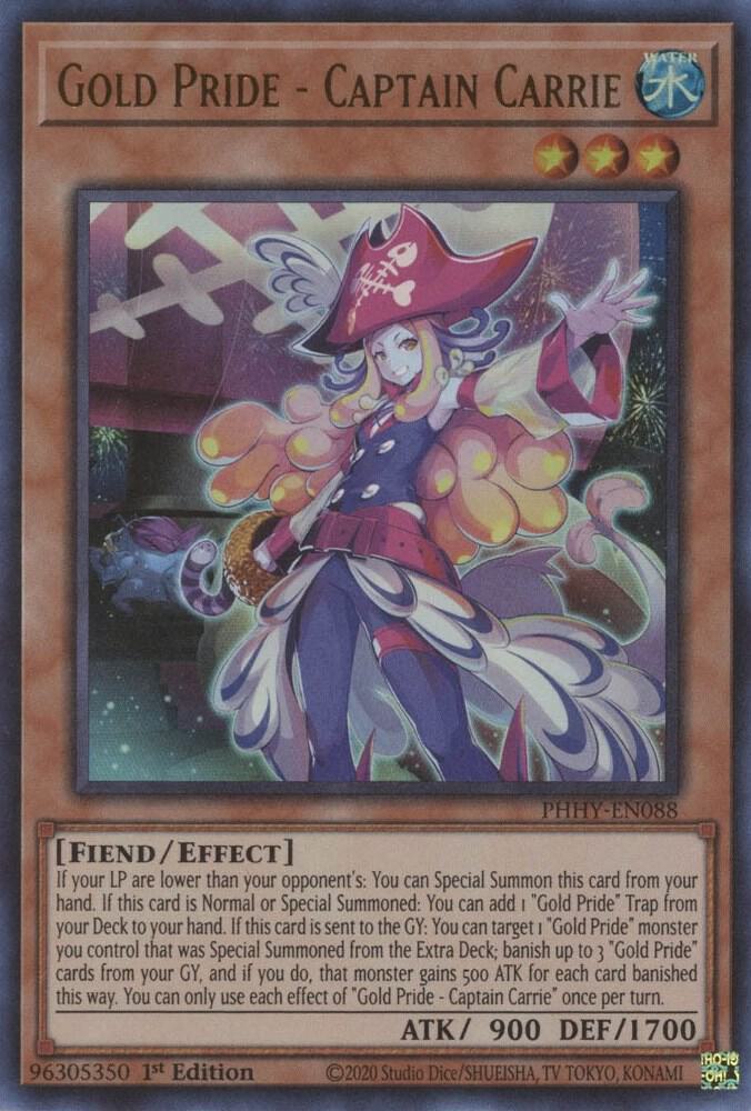 Gold Pride - Captain Carrie PHHY-EN088 card from Photon Hypernova