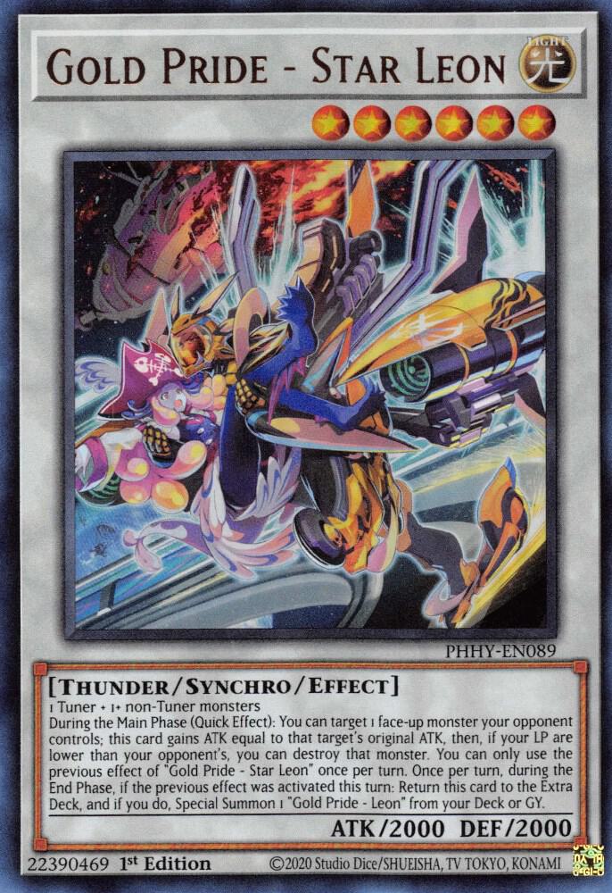 Gold Pride - Star Leon PHHY-EN089 card from Photon Hypernova