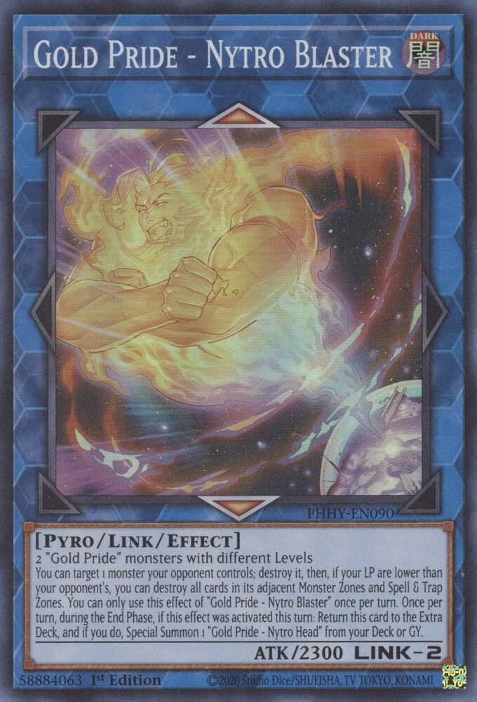 Gold Pride - Nytro Blaster PHHY-EN090 card from Photon Hypernova