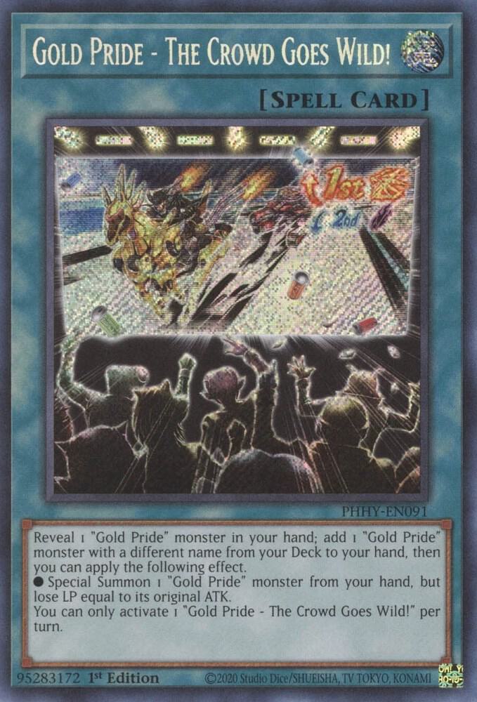 Gold Pride - The Crowd Goes Wild! PHHY-EN091 card from Photon Hypernova