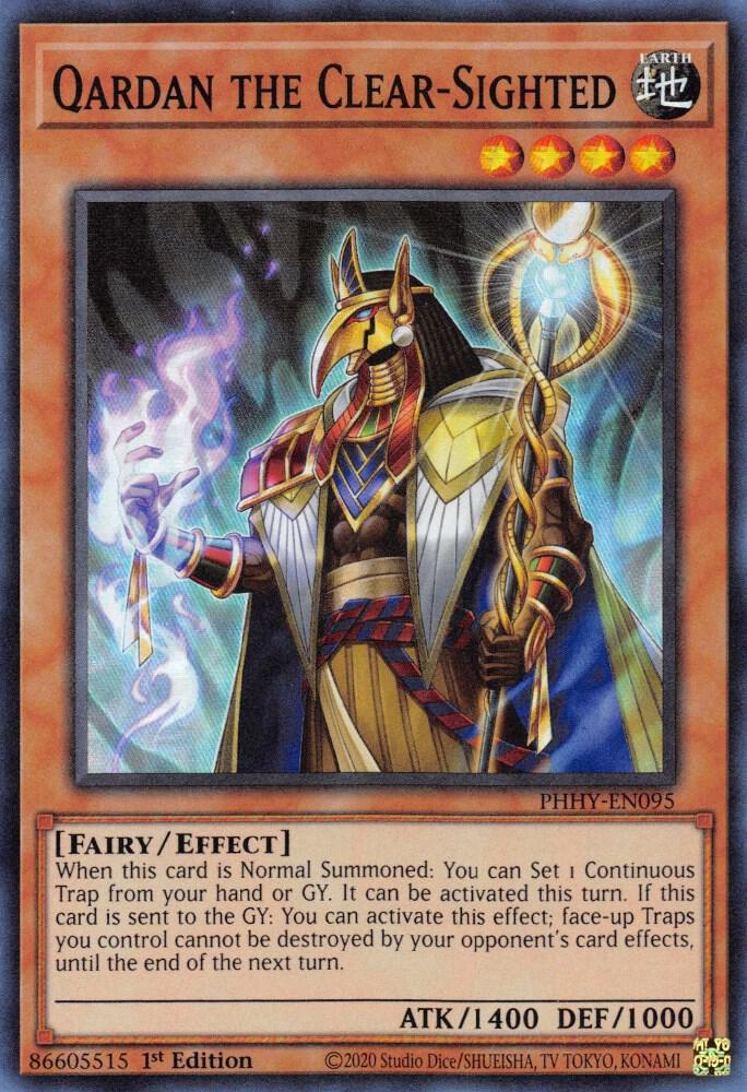 Qardan the Clear-Sighted PHHY-EN095 card from Photon Hypernova