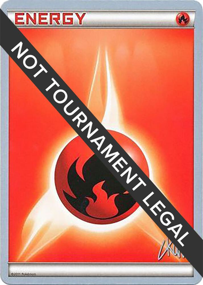 Fire Energy - 2011 (Christopher Kan) card from World Championship Decks