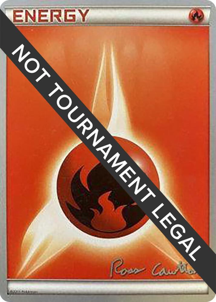 Fire Energy - 2011 (Ross Cawthon) card from World Championship Decks