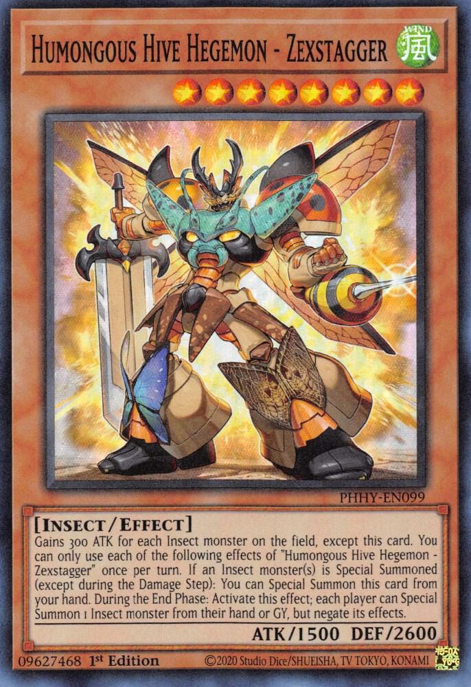 Humongous Hive Hegemon - Zexstagger PHHY-EN099 card from Photon Hypernova