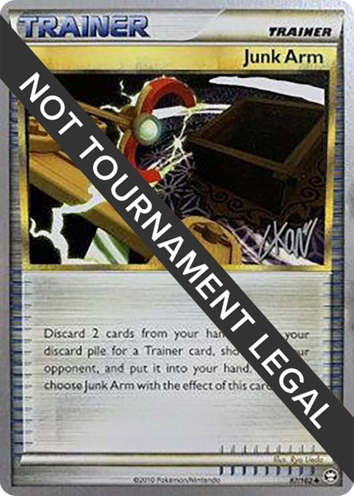 Junk Arm - 2011 (Christopher Kan) 87/102 card from World Championship Decks