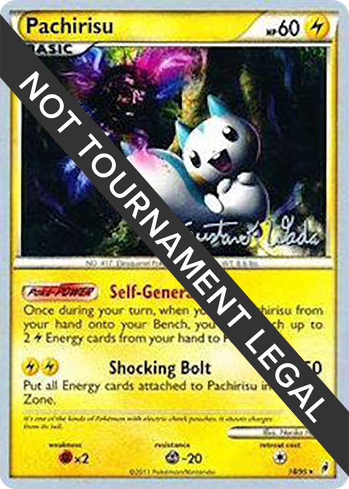 Pachirisu - 2011 (Gustavo Wada) 18/95 card from World Championship Decks