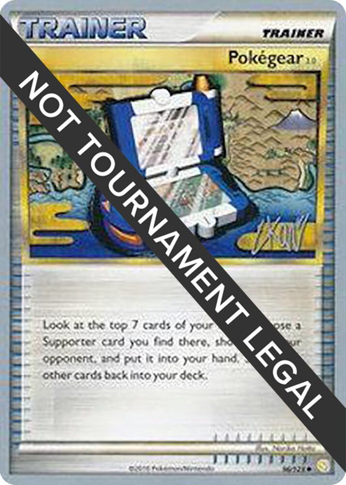 Pokegear 3.0 - 2011 (Christopher Kan) 96/123 card from World Championship Decks