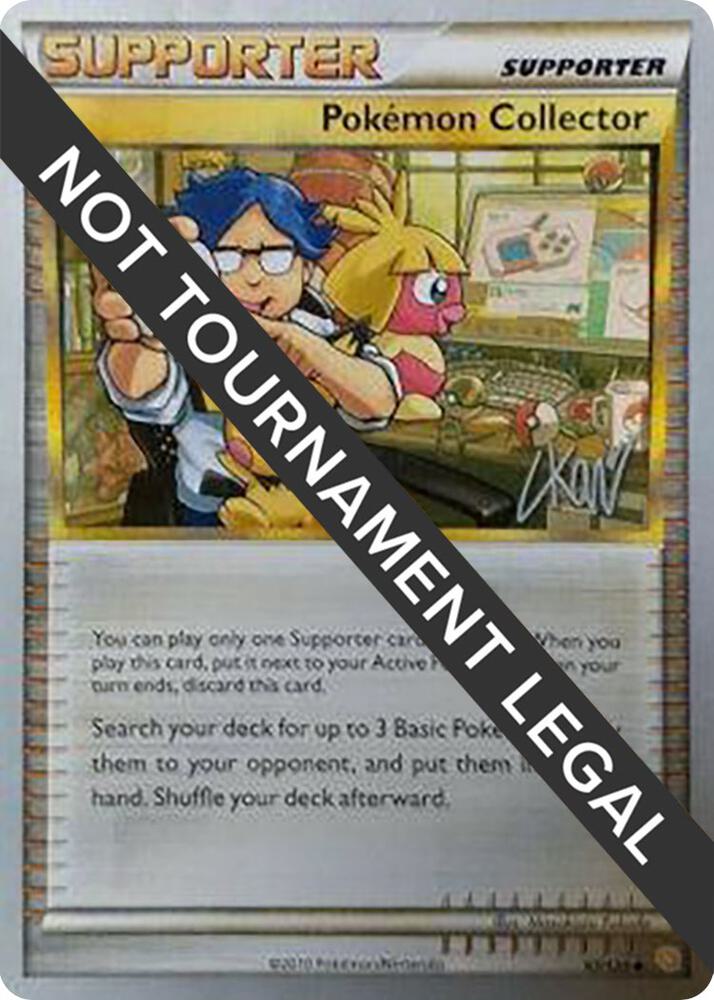 Pokemon Collector - 2011 (Christopher Kan) 97/123 card from World Championship Decks