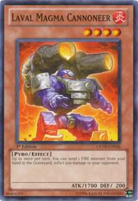 Laval Magma Cannoneer GENF-EN026 card from Generation Force