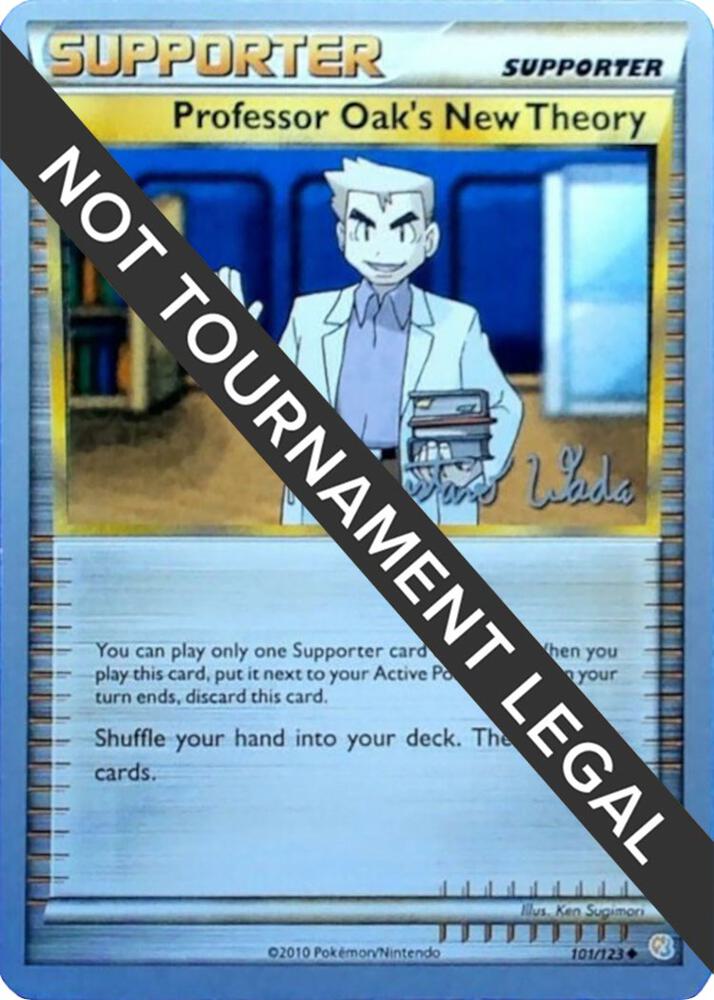 Professor Oak's New Theory - 2011 (Gustavo Wada) 101/123 card from World Championship Decks