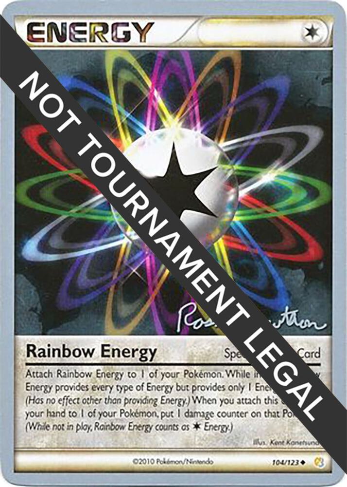 Rainbow Energy - 2011 (Ross Cawthon) 104/123 card from World Championship Decks