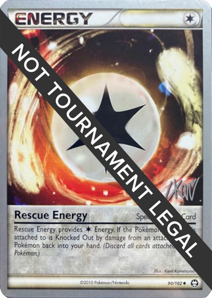 Rescue Energy - 2011 (Christopher Kan) 90/102 card from World Championship Decks