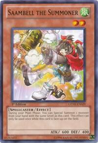 Saambell the Summoner GENF-EN029 card from Generation Force