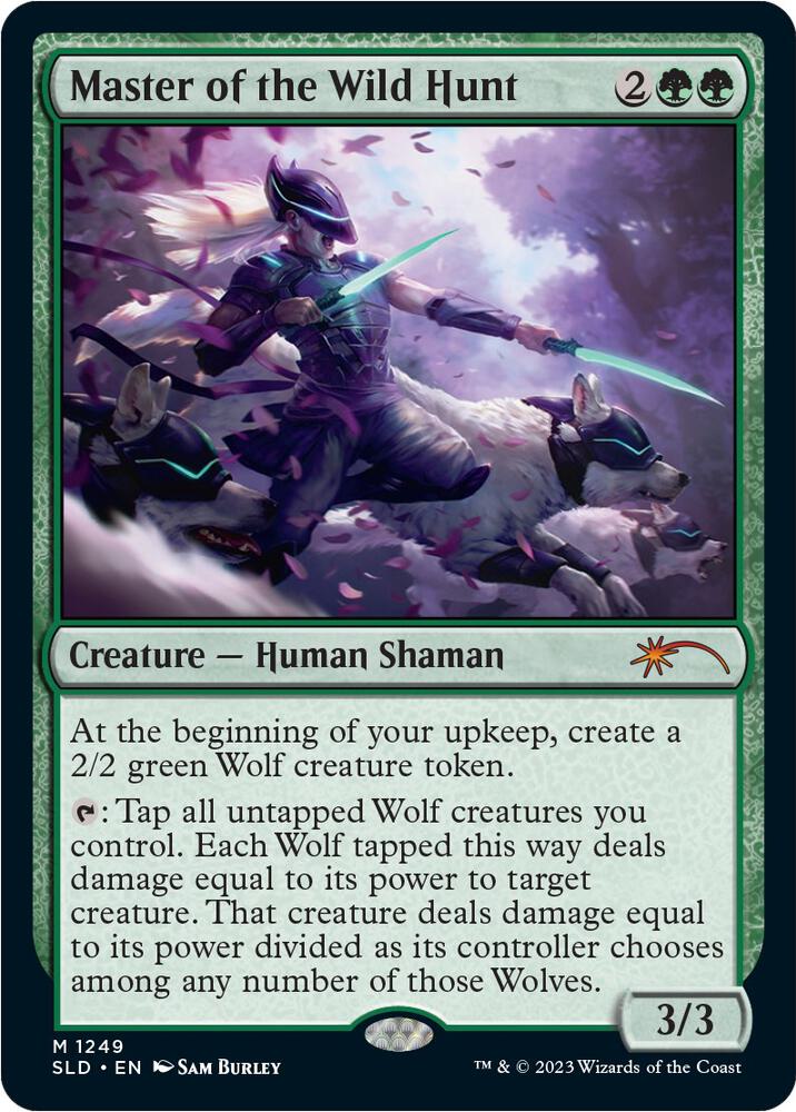 Master of the Wild Hunt 1249 card from Secret Lair Drop Series