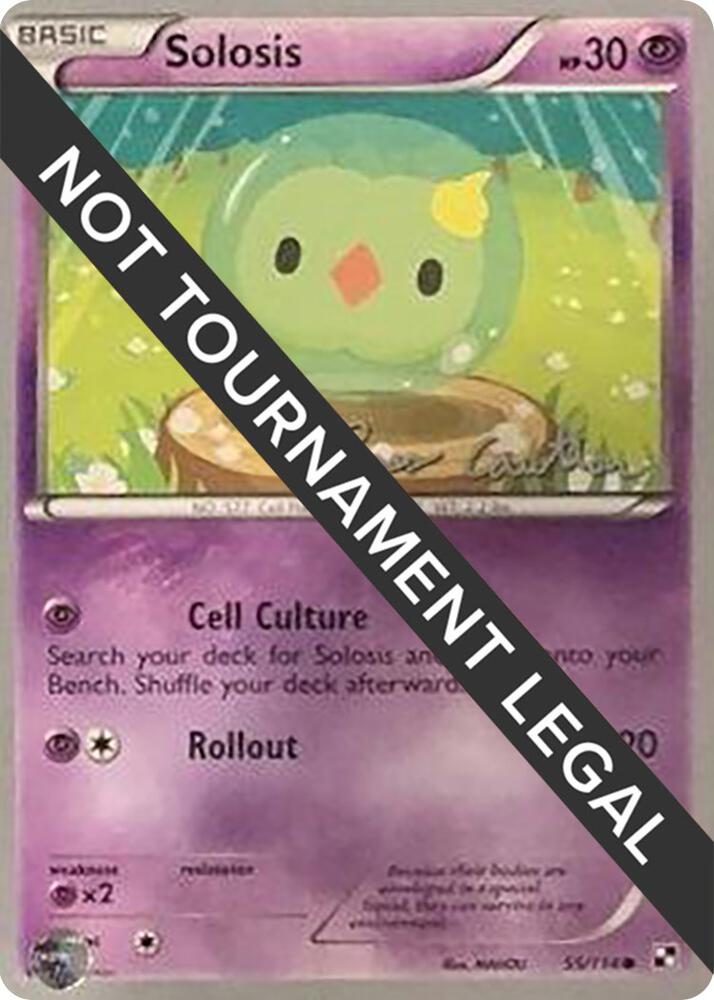 Solosis - 2011 (Ross Cawthon) 55/114 card from World Championship Decks